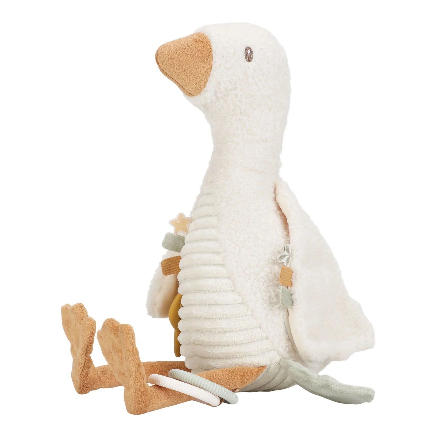 Little Dutch Activiteitenknuffel Gans - Wit - Little Goose