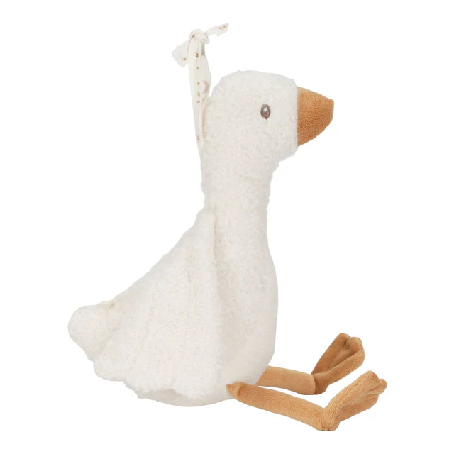Little Dutch Knuffelgans Licht & Geluid - Wit - Little Goose