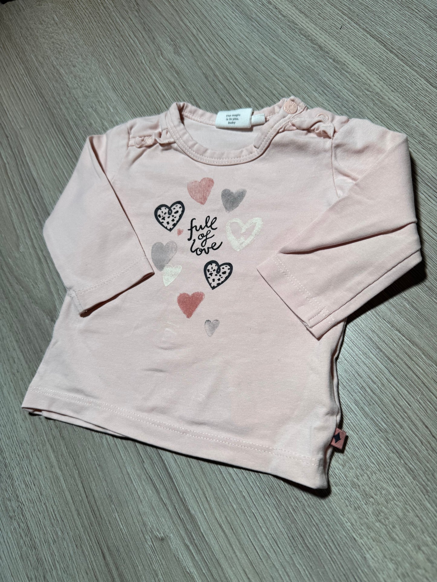 Feetje shirtje maat 62