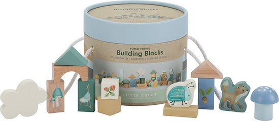Little Dutch Bouwblokken - Forest Friends