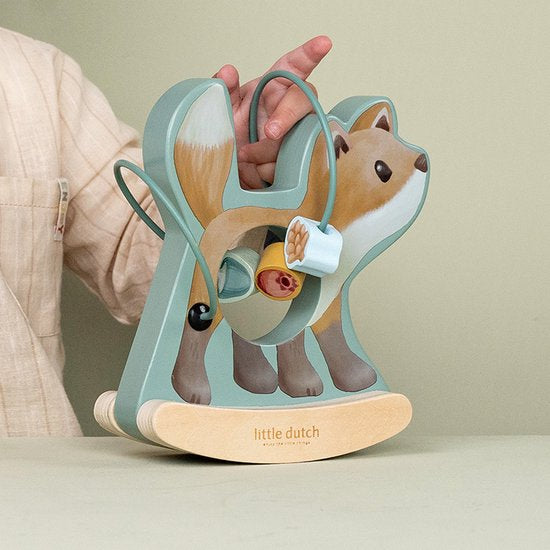 Little Dutch Wiebeldier Vos - Forest Friends blauw