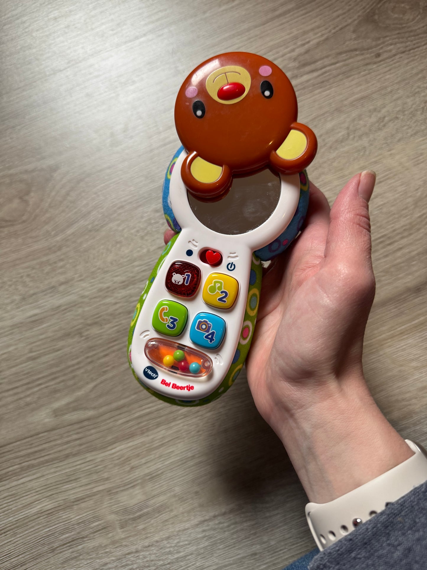 V tech bel beertje telefoon