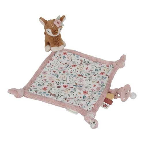 Knuffeldoekje print Hert - Fairy Garden - Roze - Fairy Garden