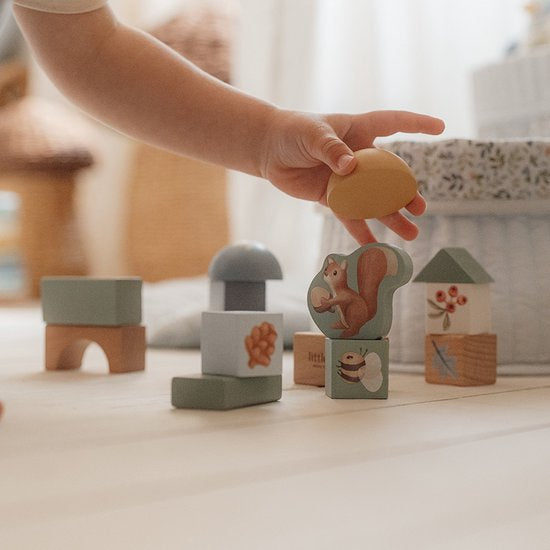 Little Dutch Bouwblokken - Forest Friends