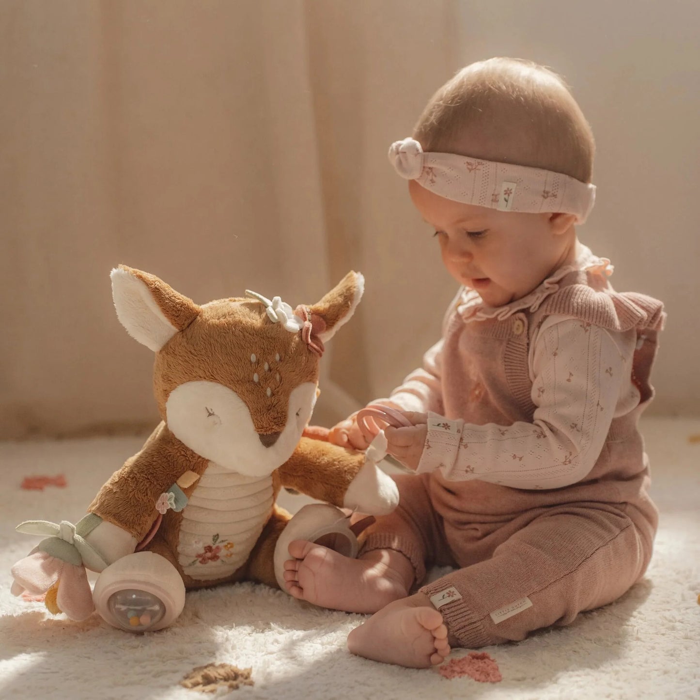 Little Dutch - Activiteitenknuffel - Roze - Fairy Garden