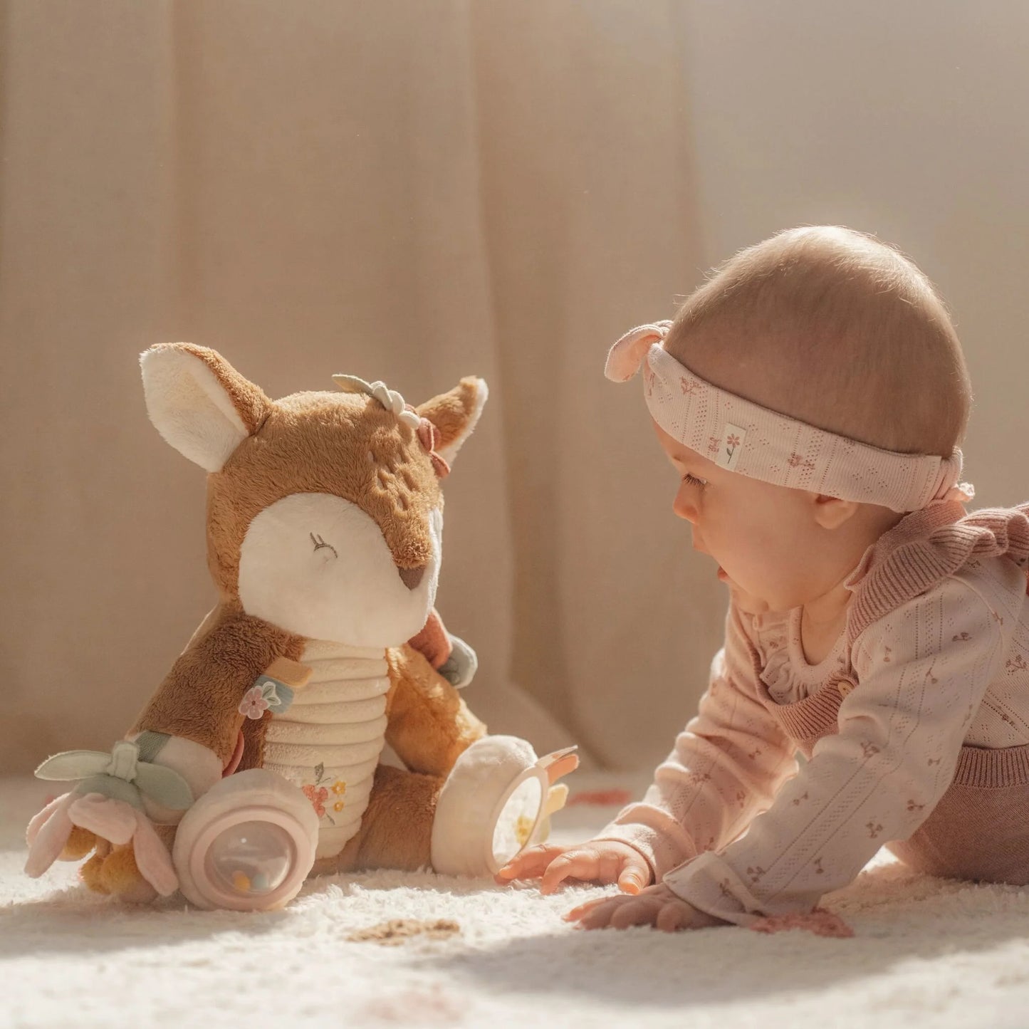 Little Dutch - Activiteitenknuffel - Roze - Fairy Garden