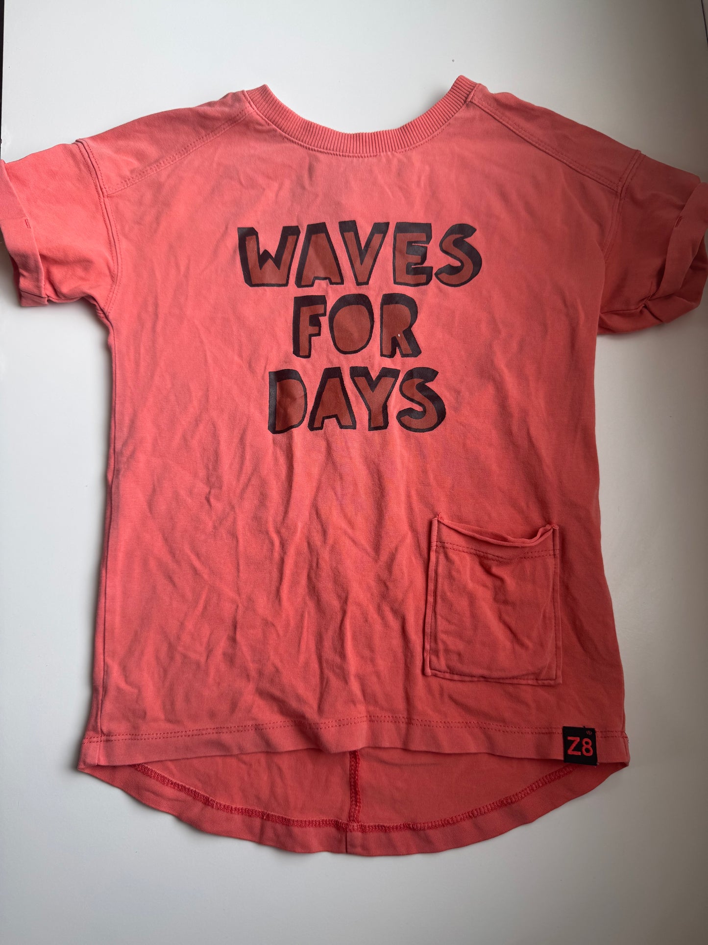 Z8 tshirt maat 104/110