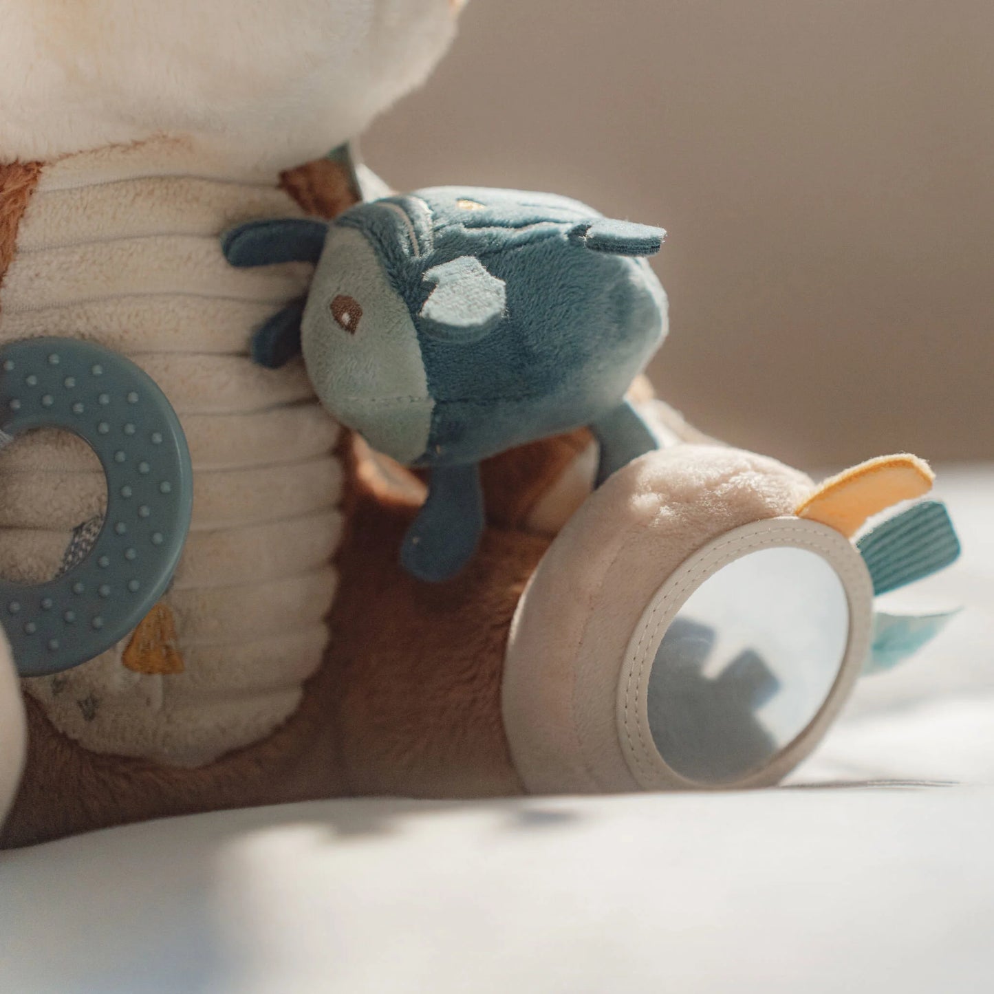 Little Dutch - Activiteitenknuffel - Blauw - Forest Friends