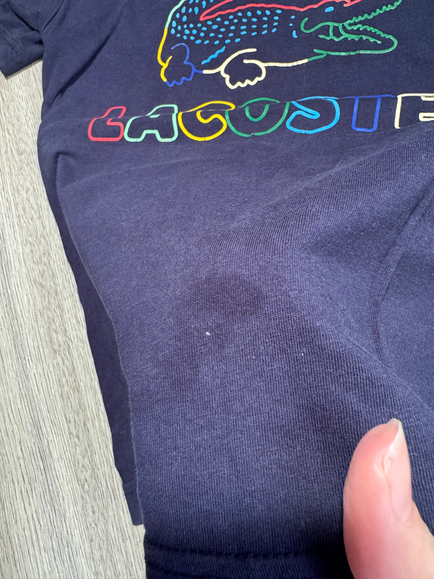 Lacoste tshirt maat 116