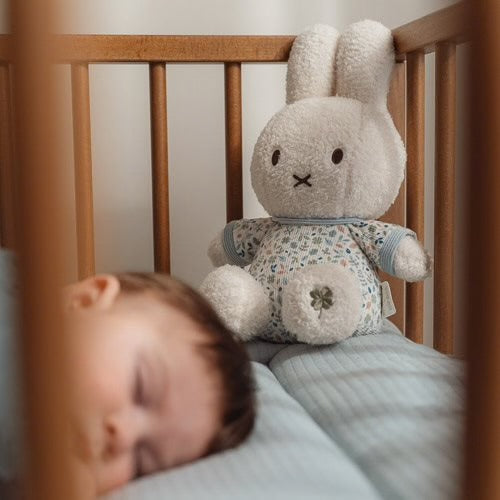 Little Dutch X Nijntje knuffel 30 cm - Blauw - Lucky Leaves