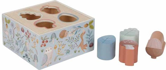 Little Dutch Vormenstoof - Forest Friends Blauw