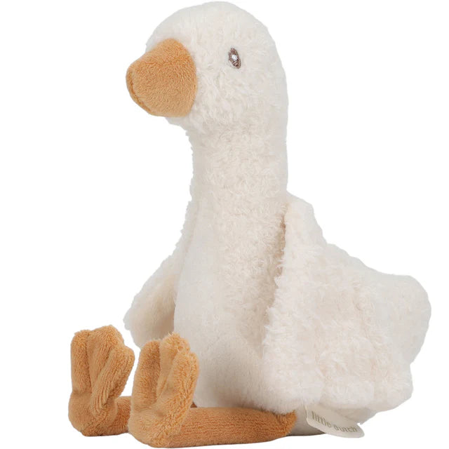 Little Dutch Knuffel Gans 17 cm - Wit - Little Goose
