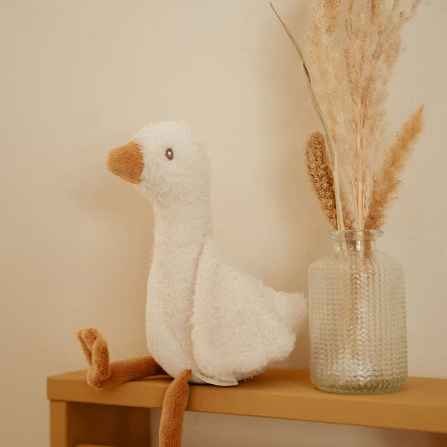 Little Dutch Knuffel Gans 17 cm - Wit - Little Goose