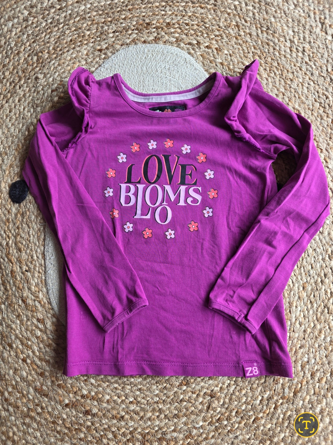 Z8 shirtje maat 104/110