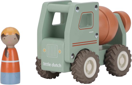 Little Dutch houten Betonwagen