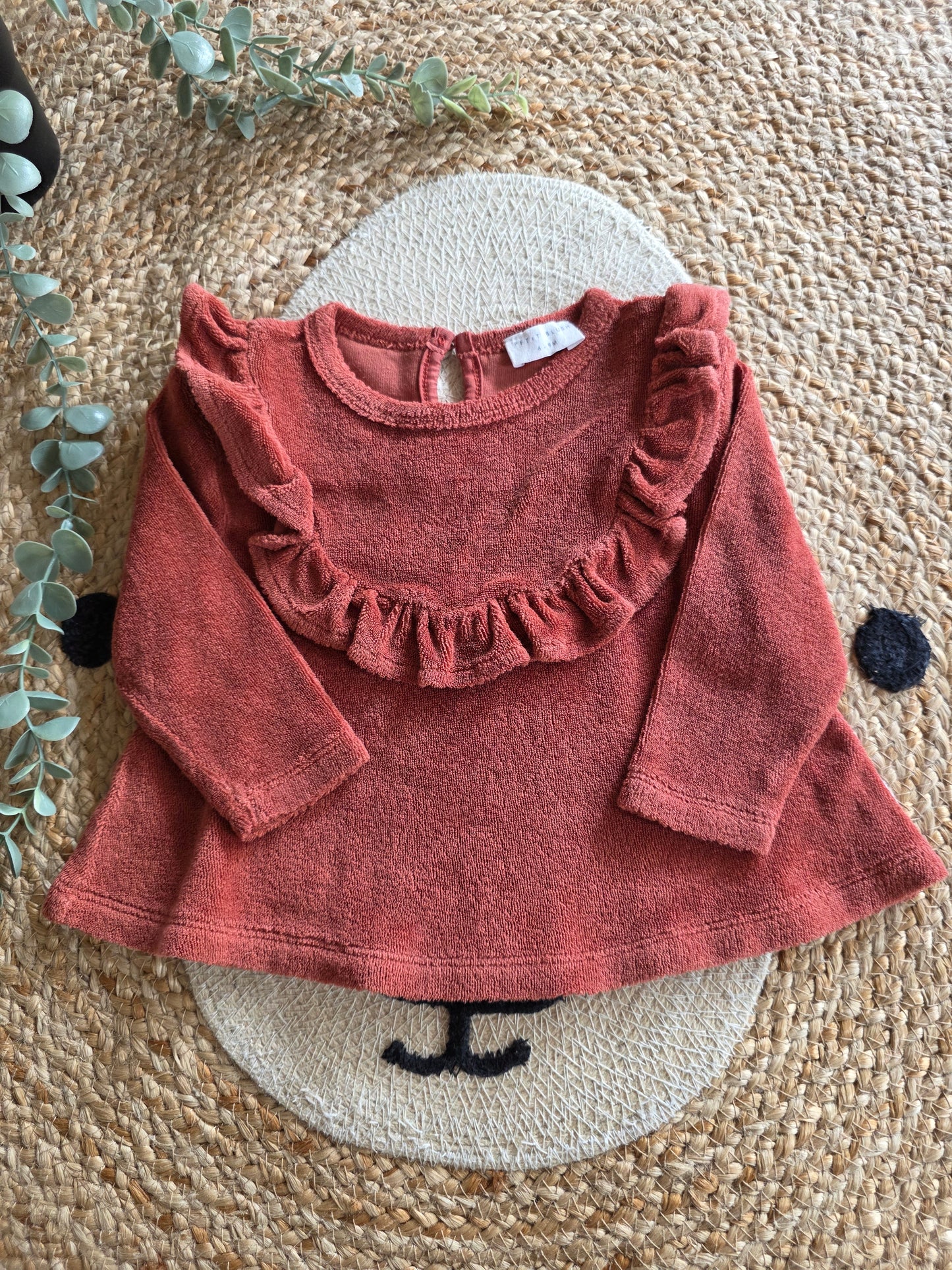 Petit blush jurkje 6-9 maanden