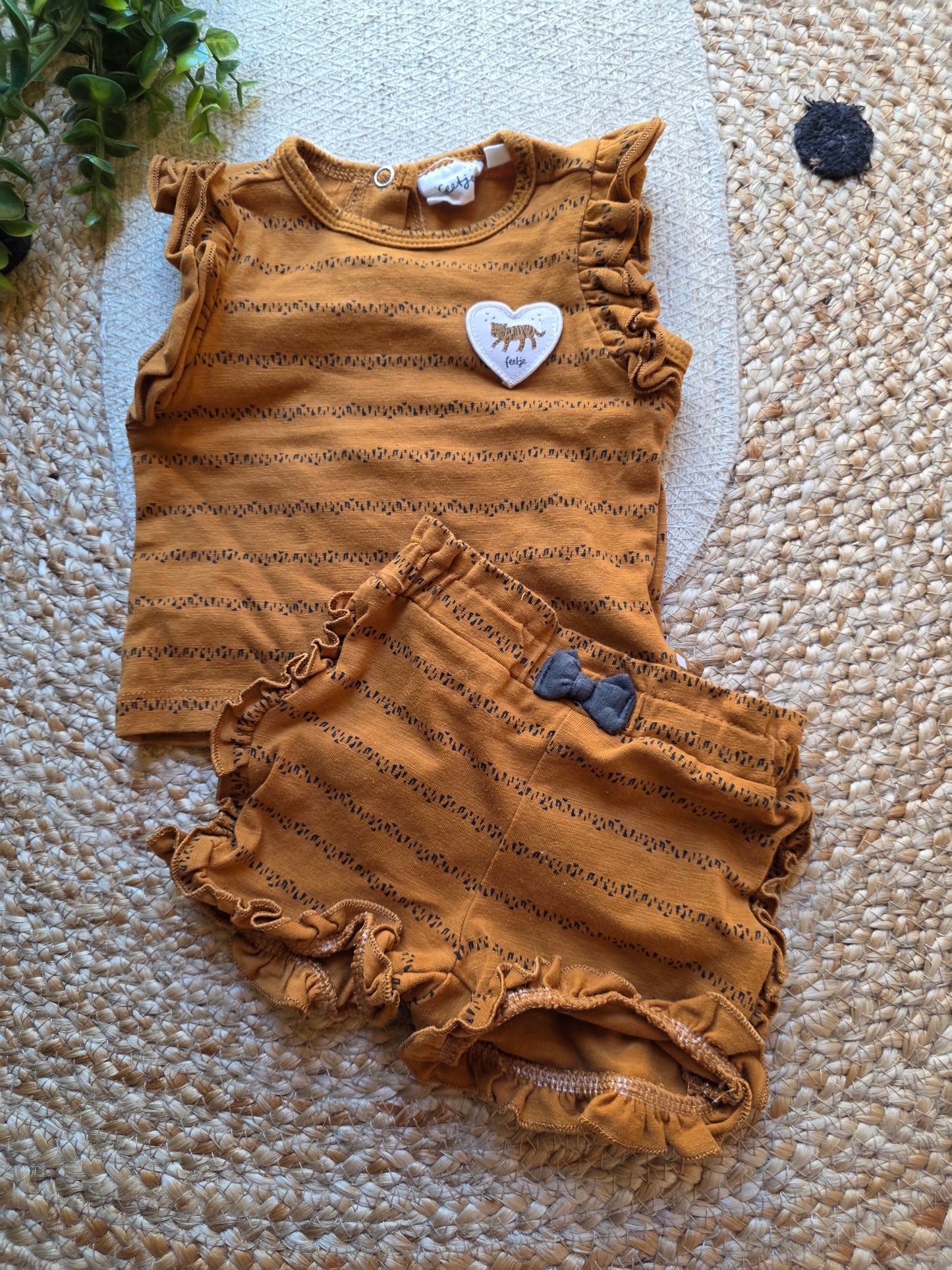 Feetje set maat 56 -K224