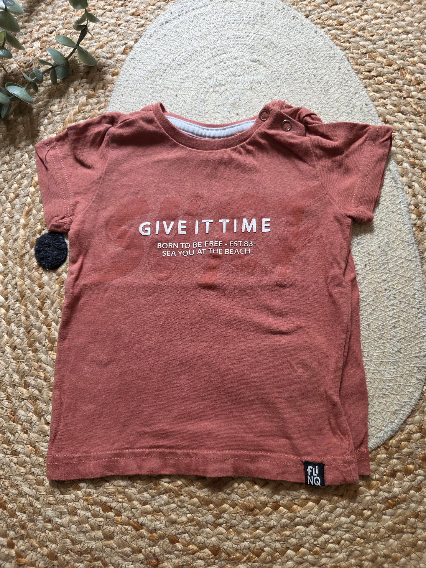 Flinq tshirt maat 80