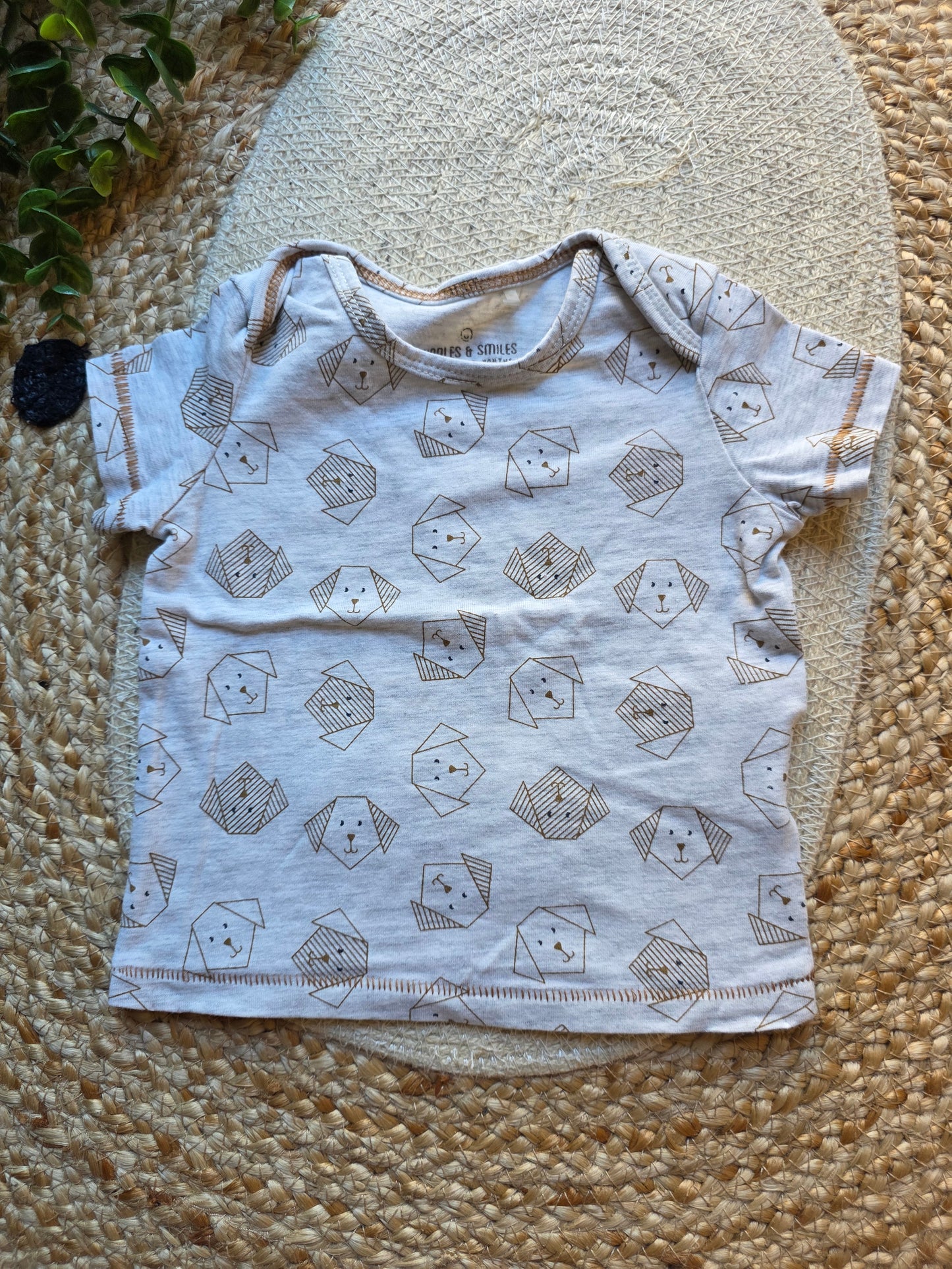 Cuddles and smiles tshirt maat 62 -K221