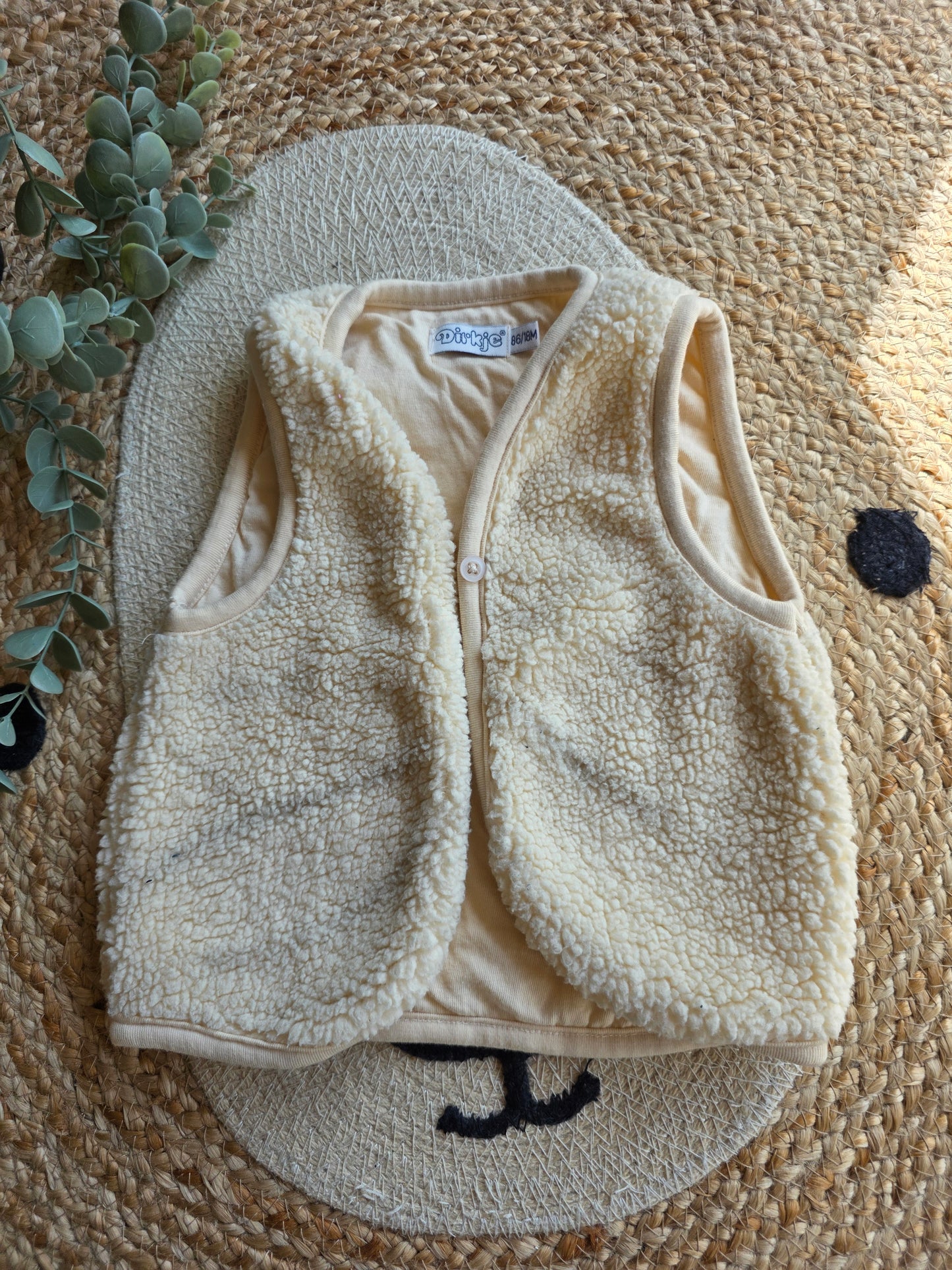 Dirkje gilet maat 86