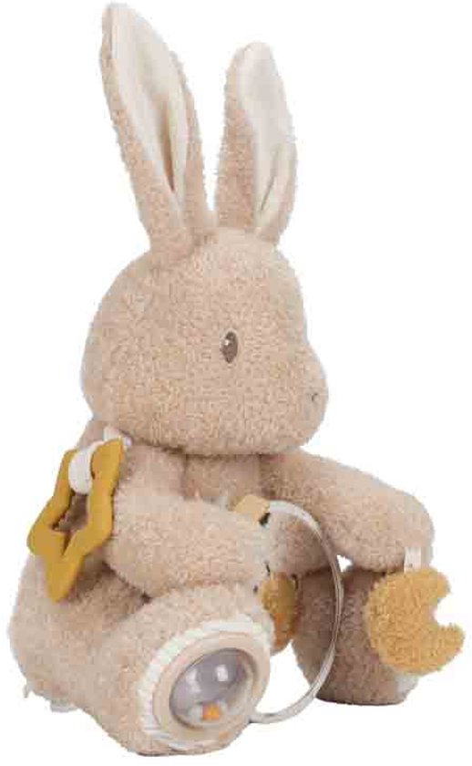 Little Dutch Newborn Naturals Activiteitenknuffel Baby Bunny