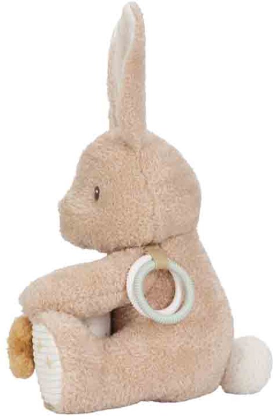 Little Dutch Newborn Naturals Activiteitenknuffel Baby Bunny