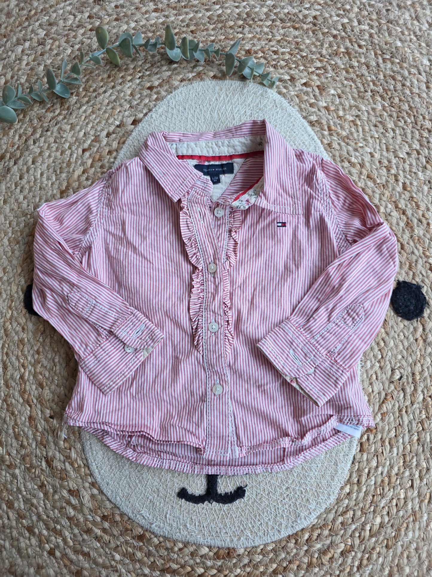 Tommy hilfiger blouse maat 12-18 M