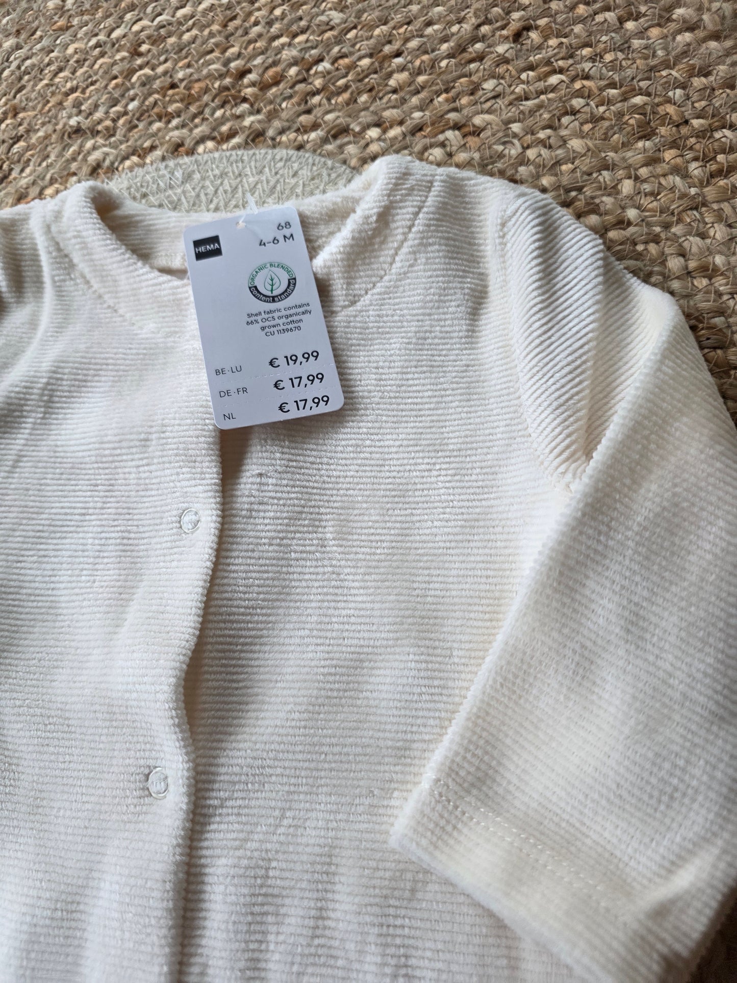 Hema pakje maat 68 nieuw