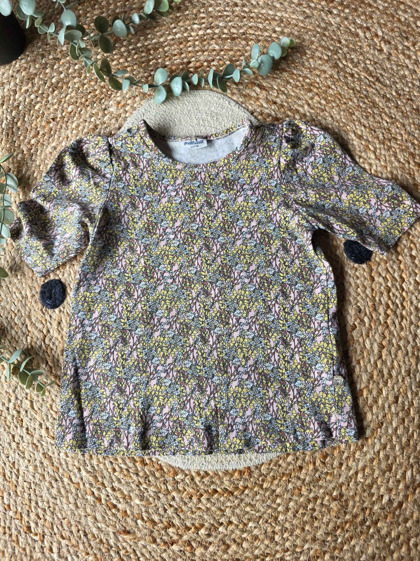 Pomp de lux tshirt maat 98