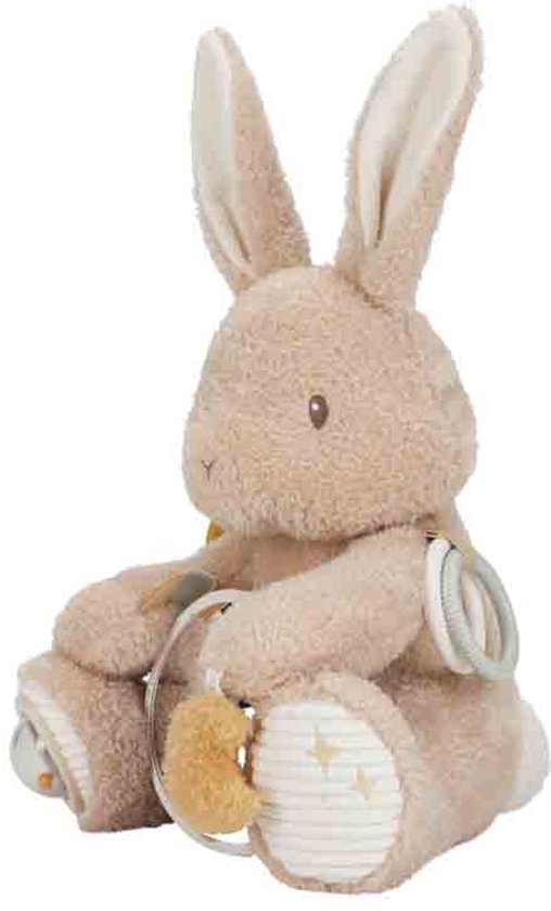 Little Dutch Newborn Naturals Activiteitenknuffel Baby Bunny