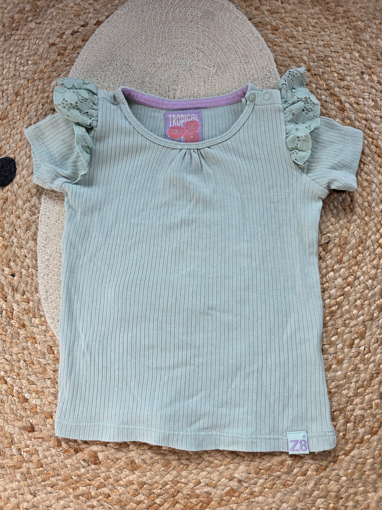 Z8 tshirt maat 92/98