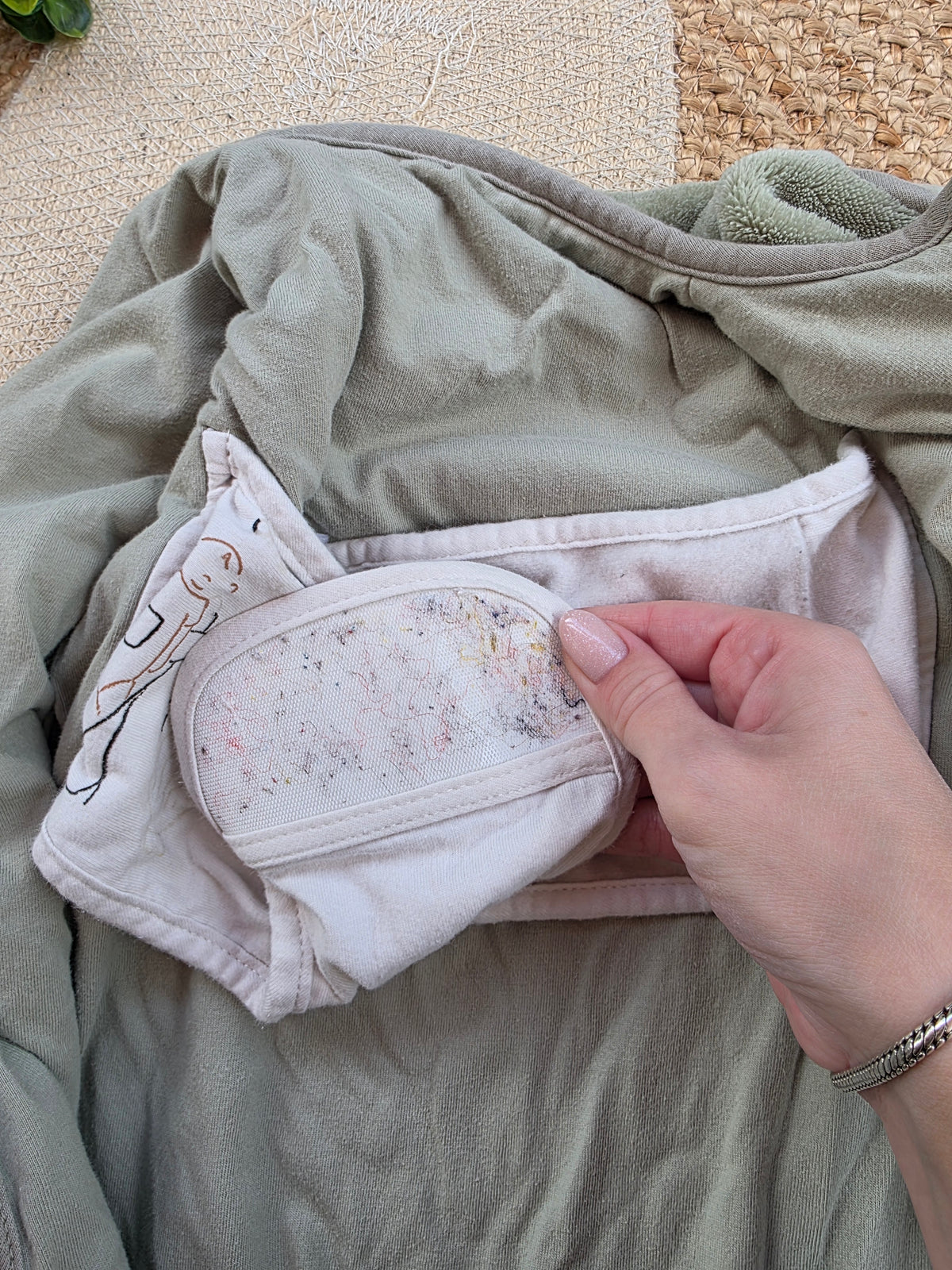 Puckababy mini teddy inbakerslaapzak