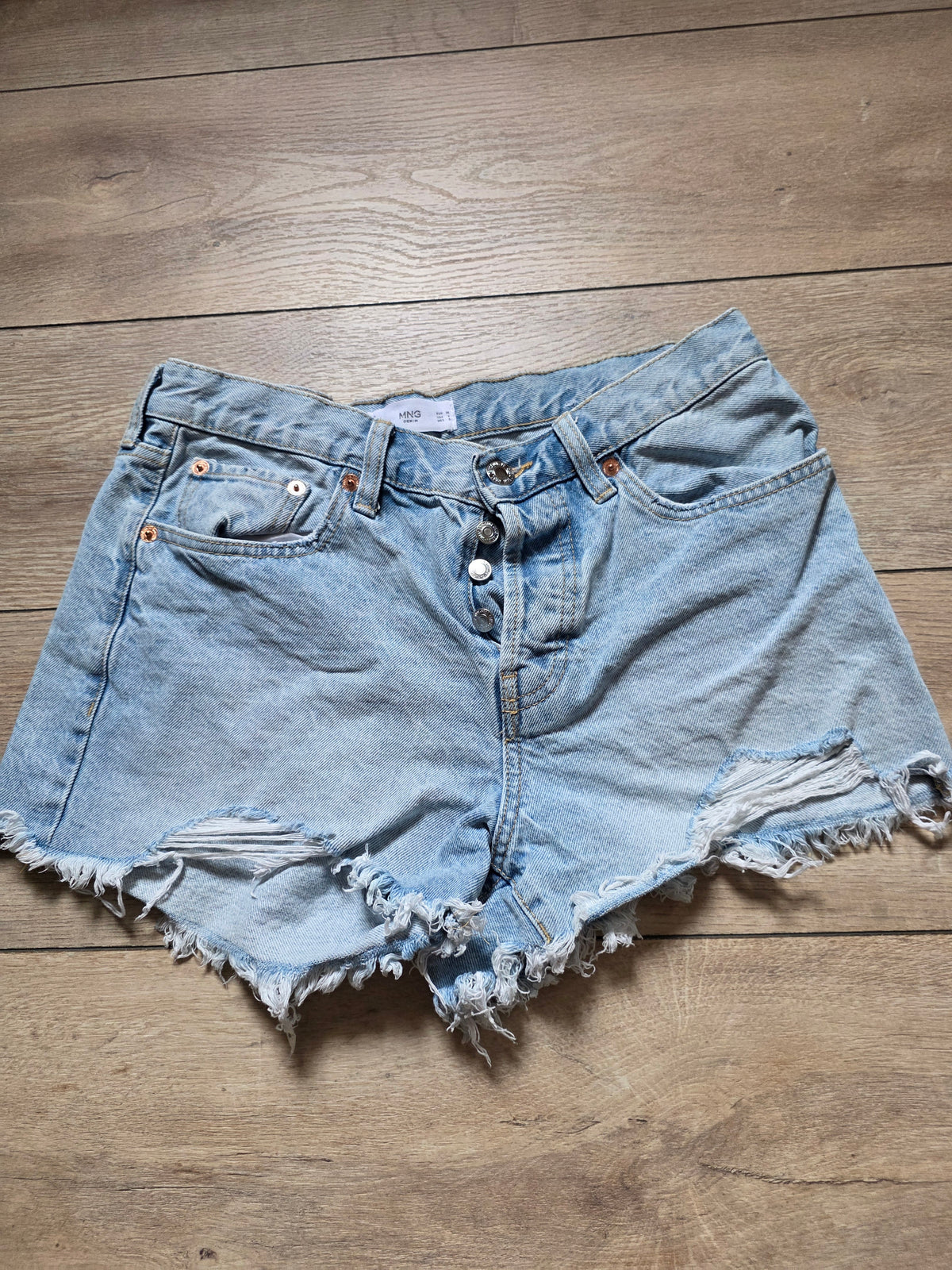 Mango korte broek maat 38