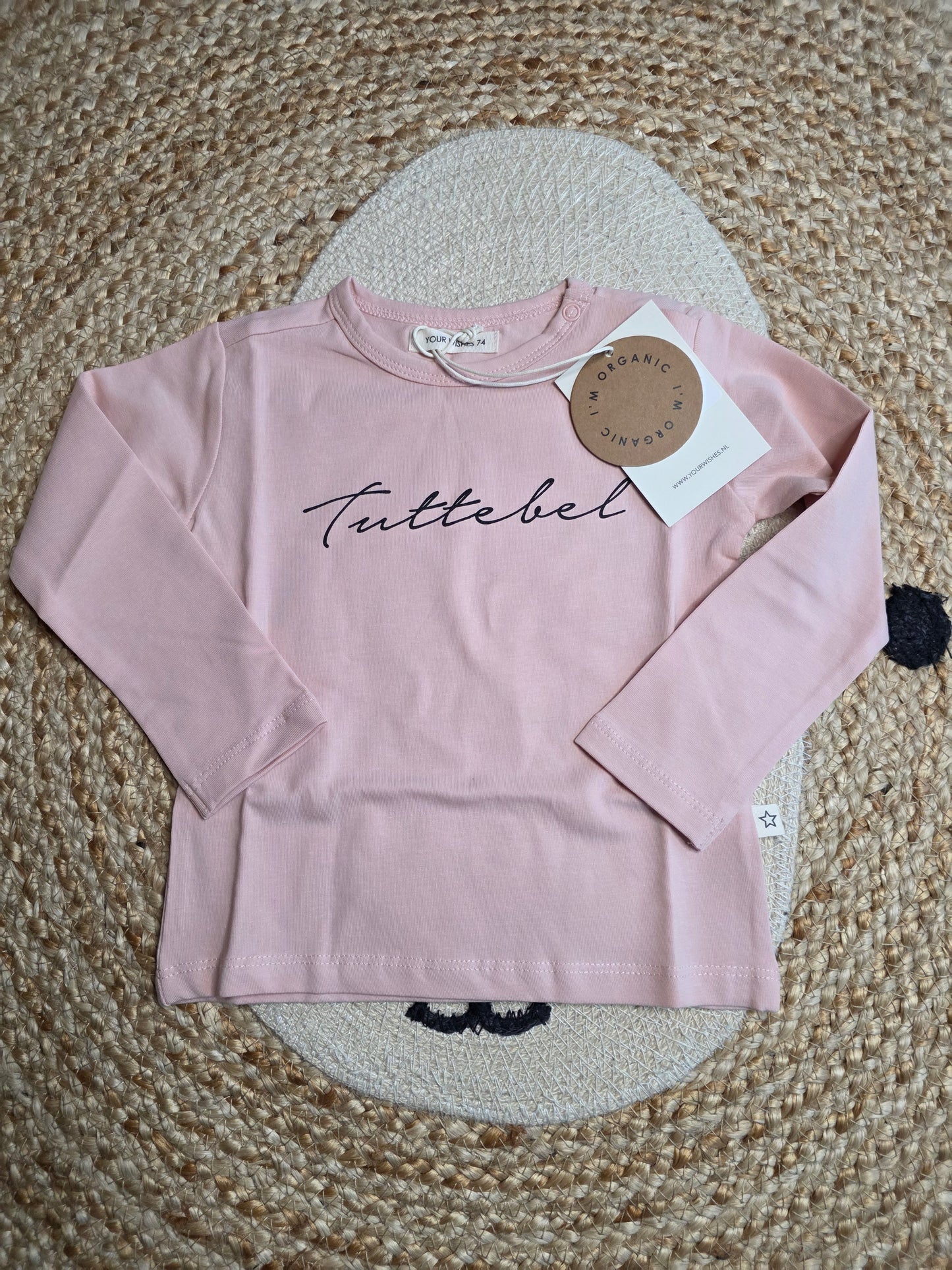 Your wishes shirtje maat 74