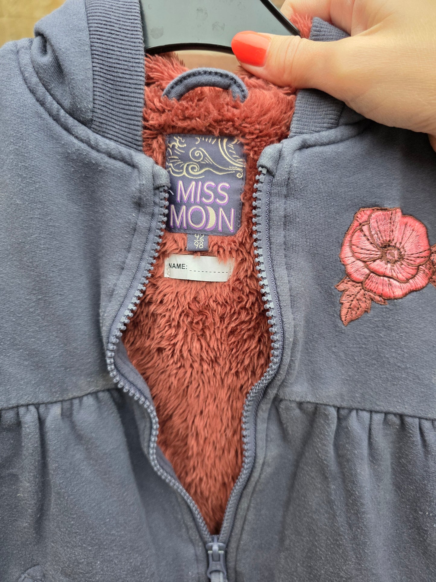 Z8 borgvest maat 92/98