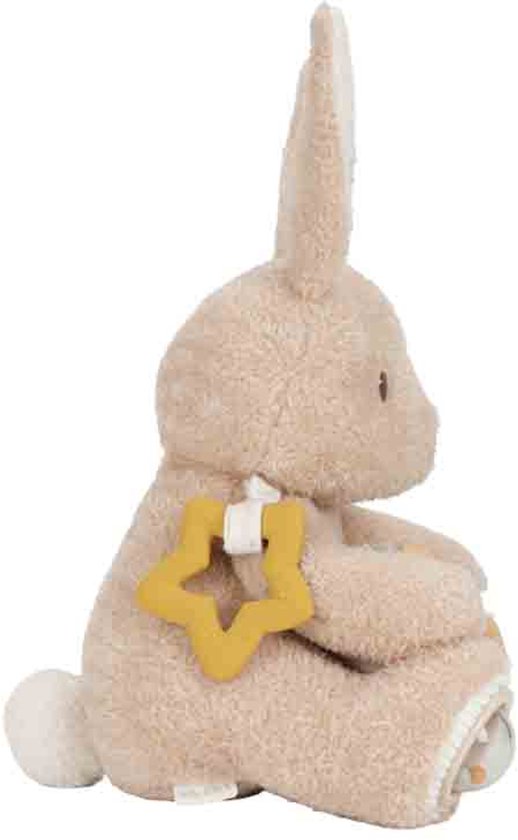 Little Dutch Newborn Naturals Activiteitenknuffel Baby Bunny