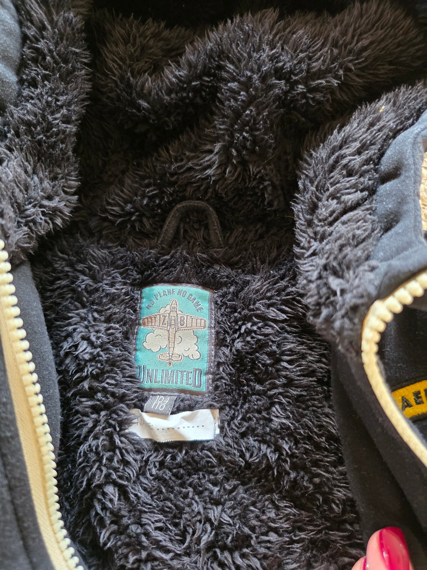 Z8 borgvest maat 104/110