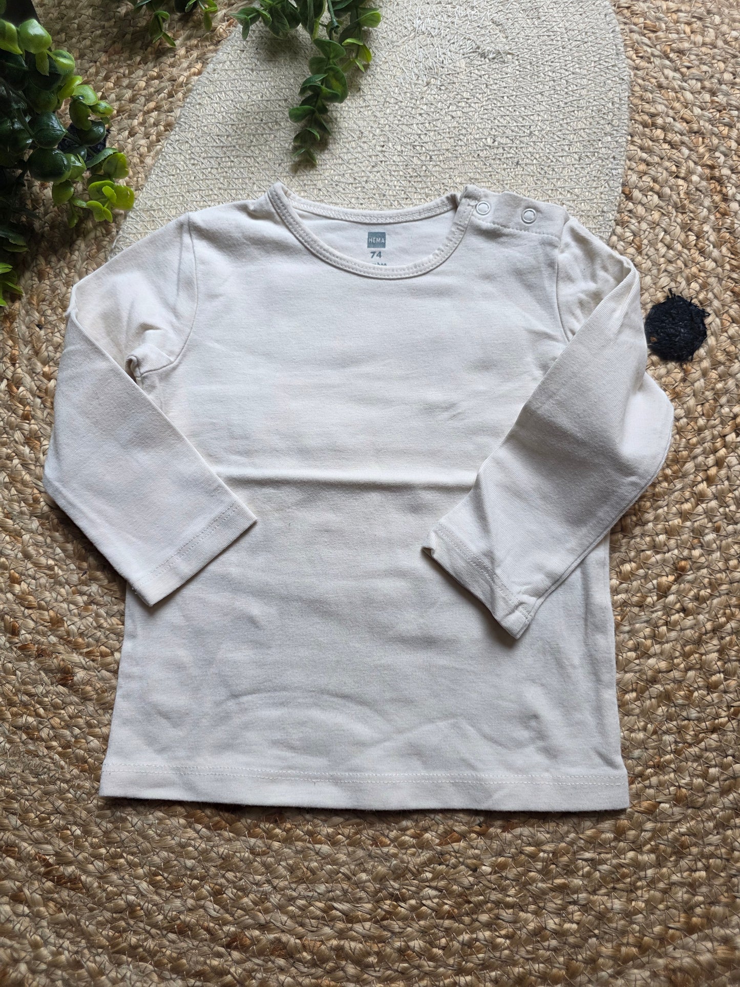 Hema shirtje maat 74 -K225
