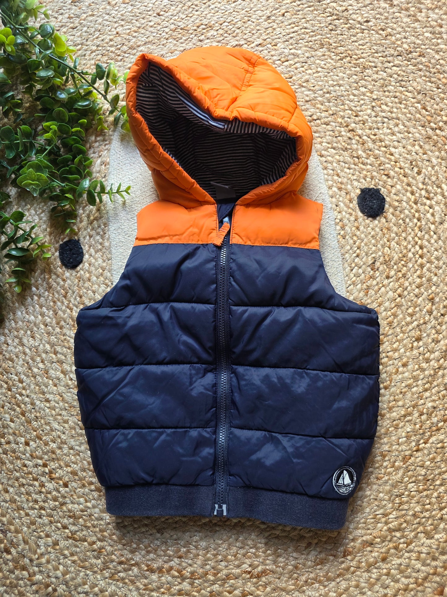 Petit Bateau bodywarmer maat 18M- K212