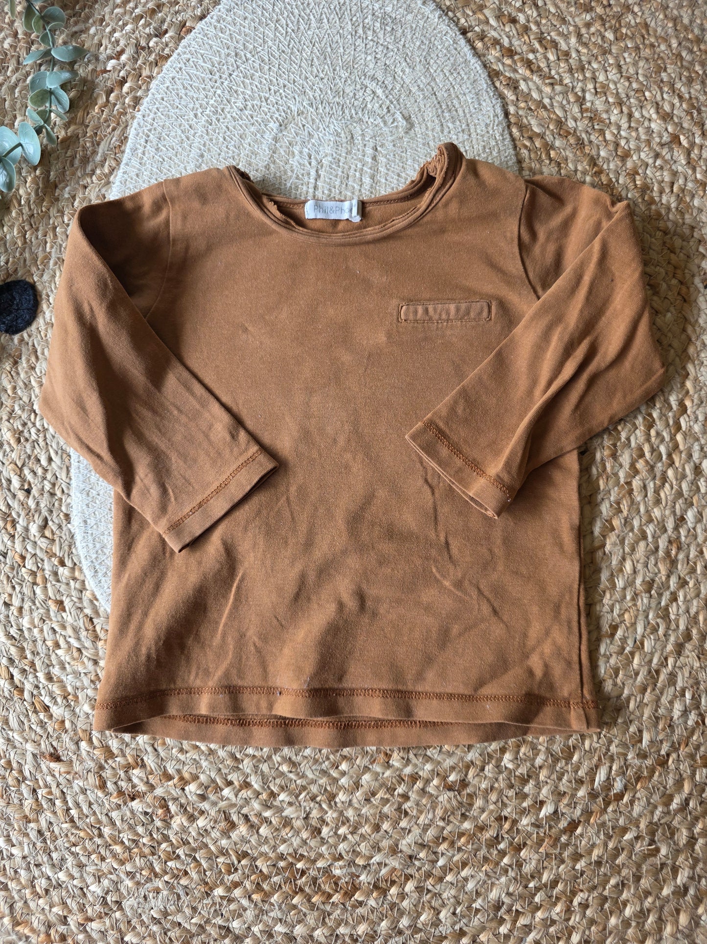 Phil & Phoe shirtje maat 6-12 maanden