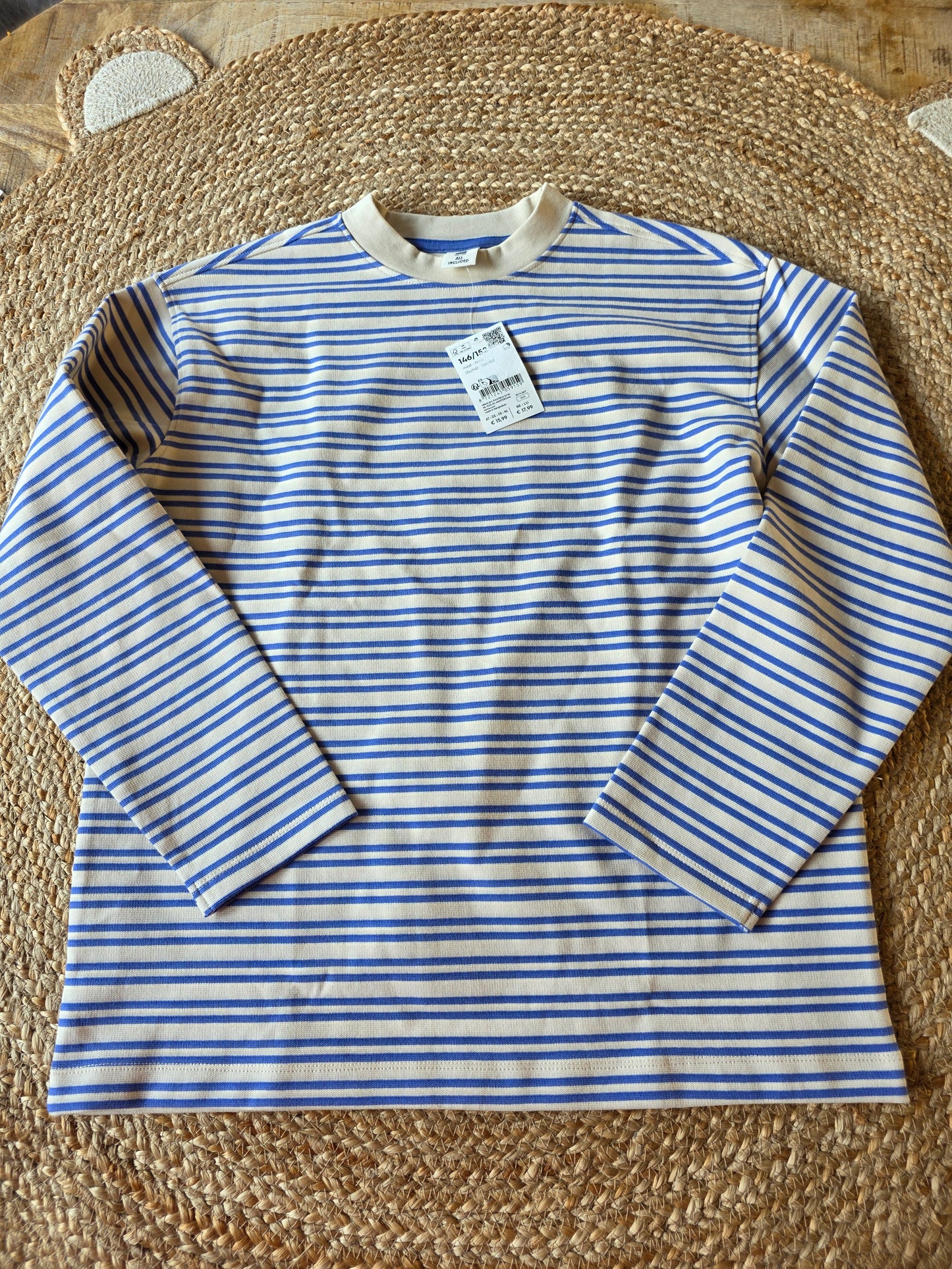 Hema shirtje maat 146/152 nieuw