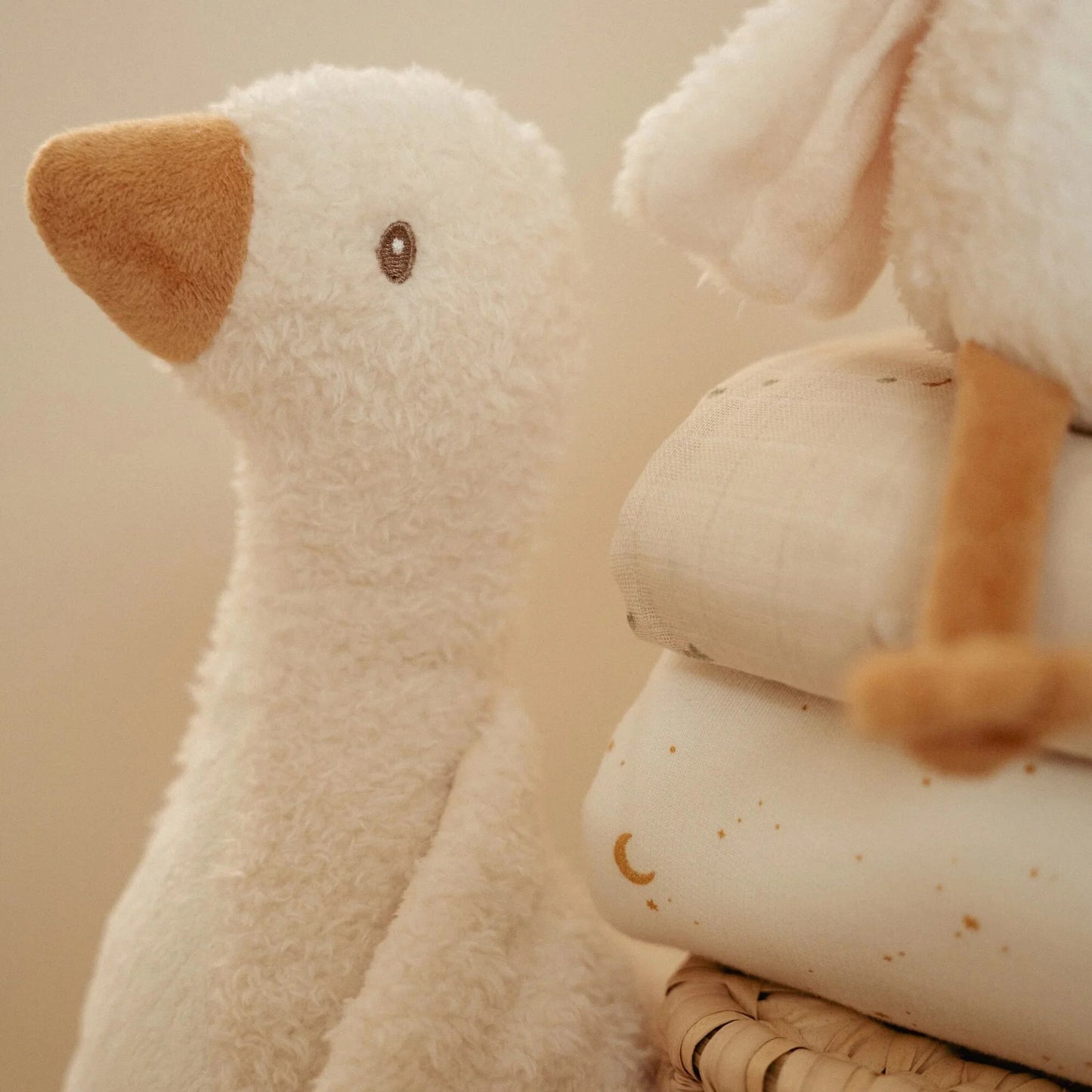 Little Dutch Knuffel Gans 25 cm - Wit - Little Goose