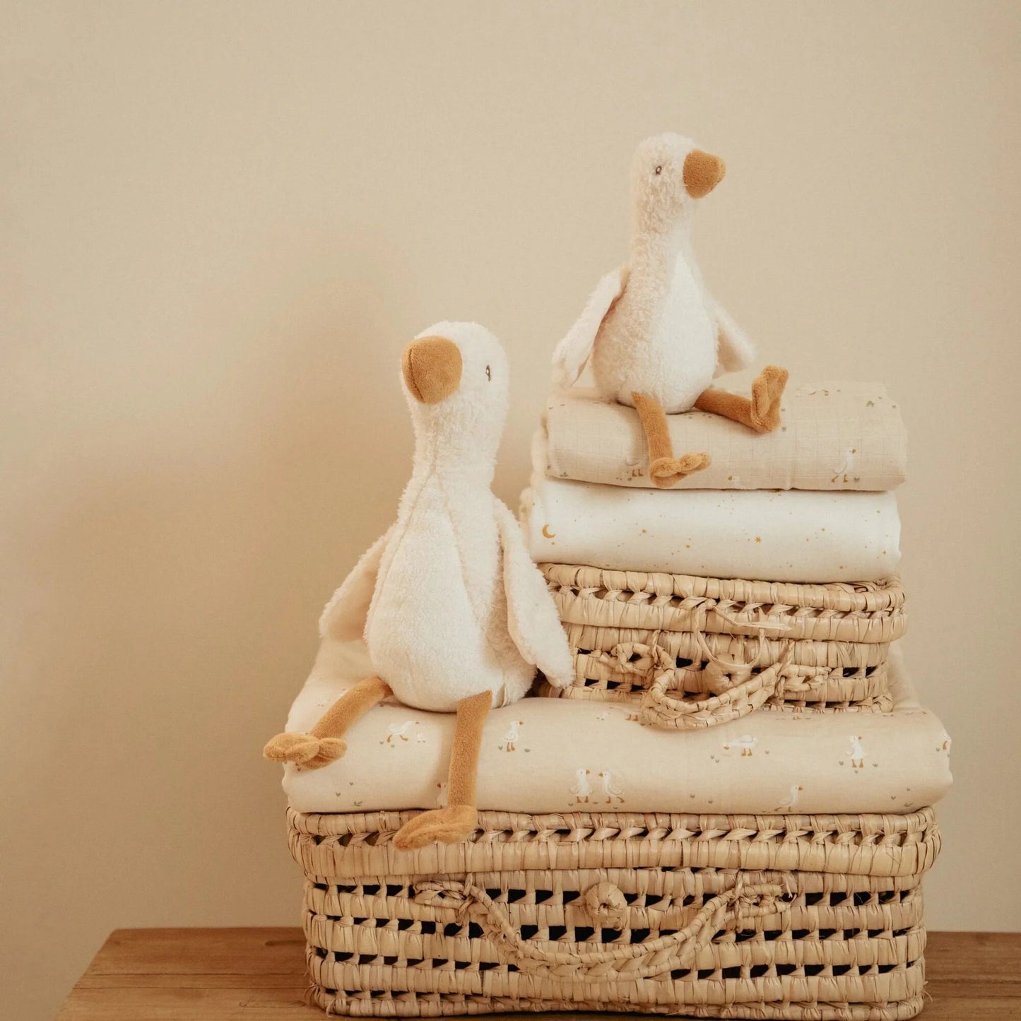 Little Dutch Knuffel Gans 25 cm - Wit - Little Goose