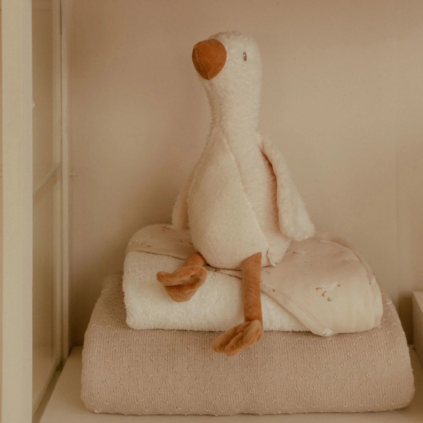 Little Dutch Knuffel Gans 25 cm - Wit - Little Goose
