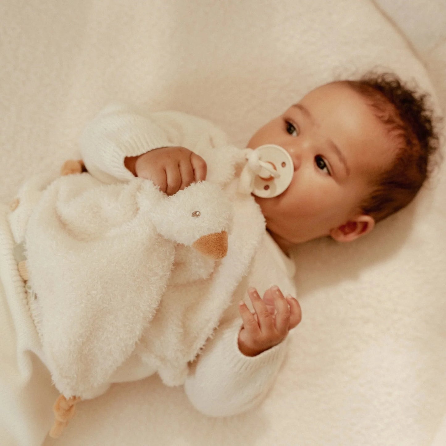 Little Dutch Knuffeldoekje - Wit - Little Goose