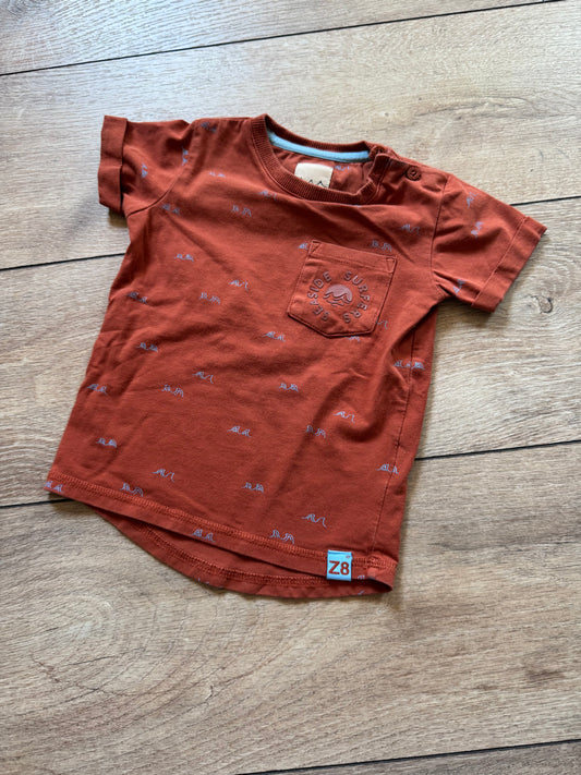 Z8 tshirt maat 80