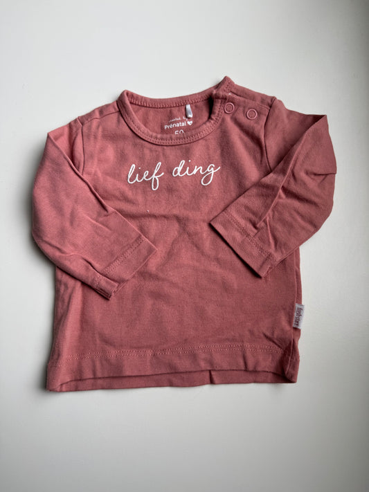 Prenatal shirtje maat 50