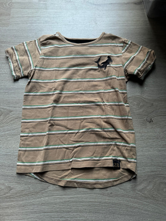 Z8 tshirt maat 104/110 bruin