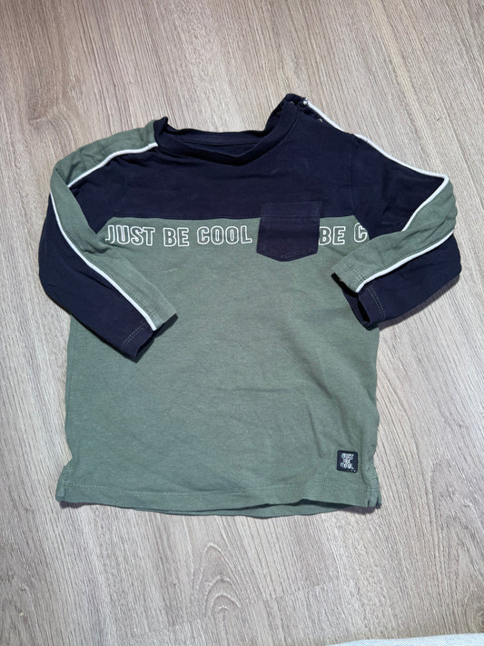 Baby Blue shirtje maat 86