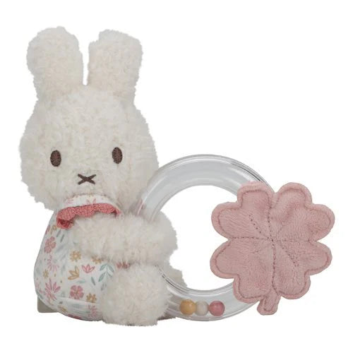 Little Dutch X Nijntje ringrammelaar - Roze - Lucky Blossom